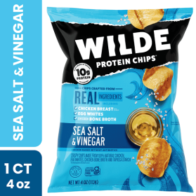 Wilde Chips Protein Chips, Sea Salt & Vinegar